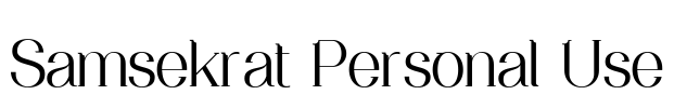 Samsekrat Personal Use