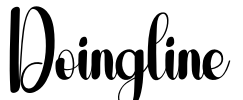 Doingline Font Image