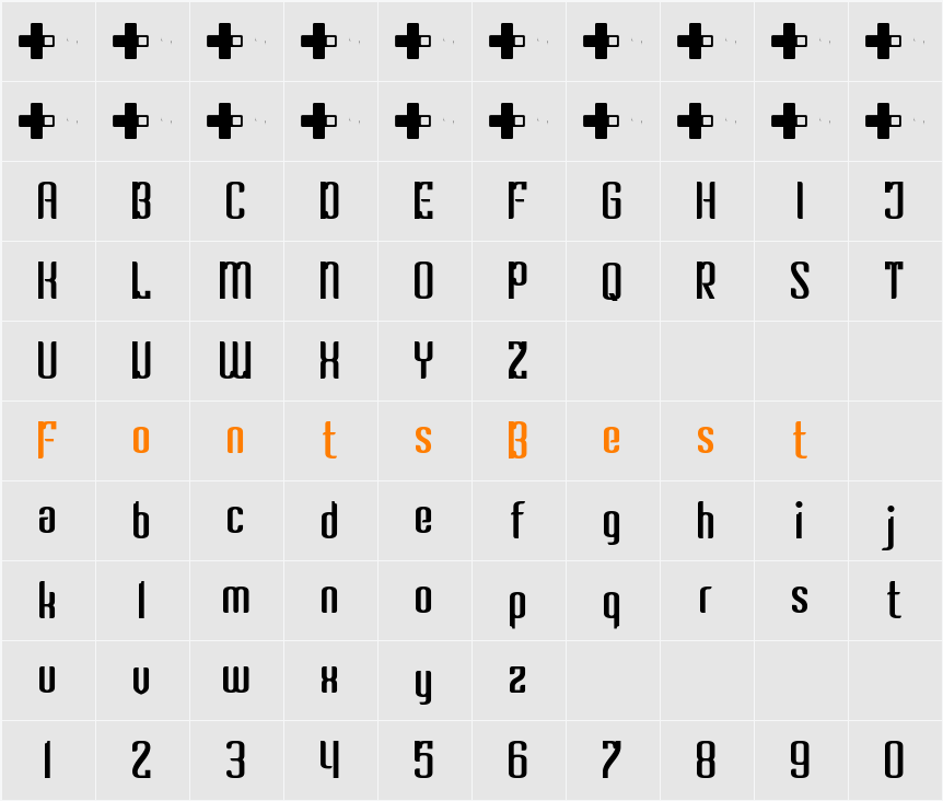 Robinson Pleasure Character Map
