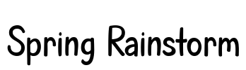 Spring Rainstorm