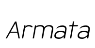 Armata Font Image