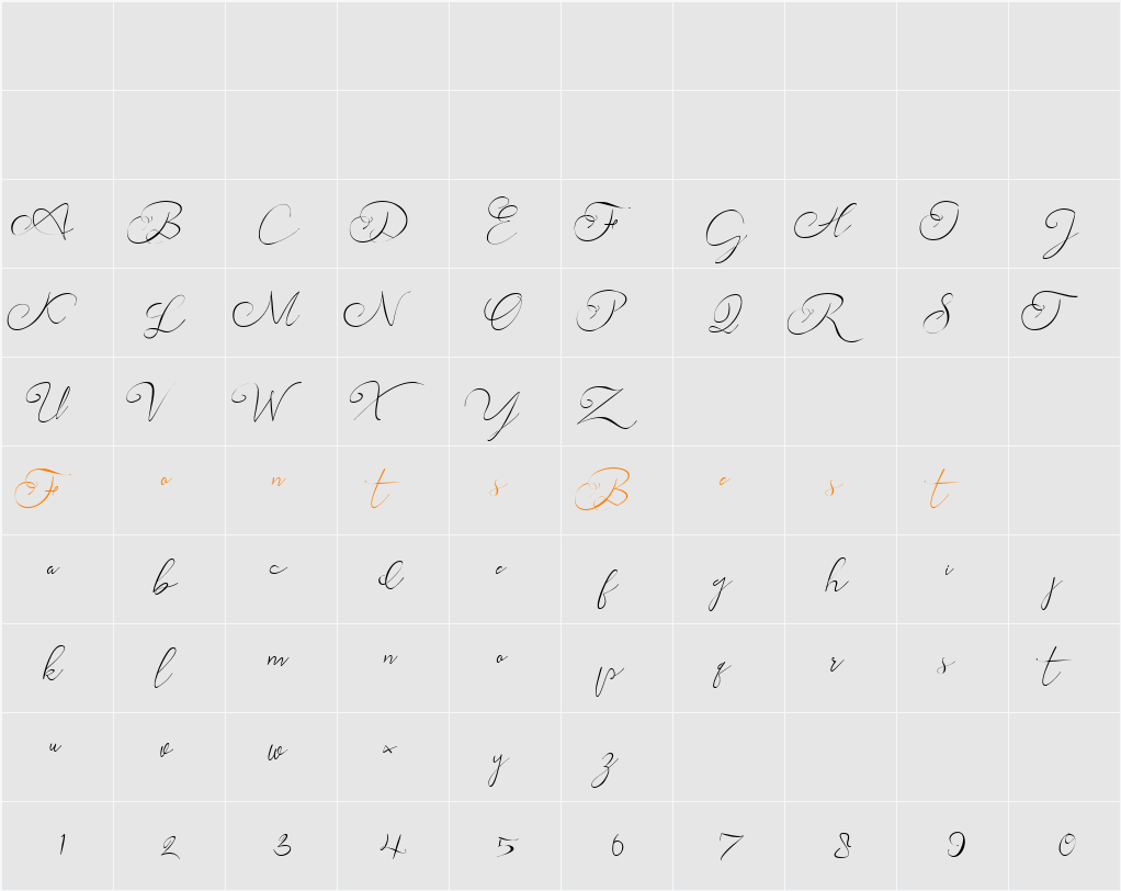 andora ardelion Character Map