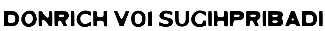 Donrich V01 Sugihpribadi