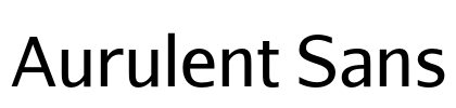 Aurulent Sans