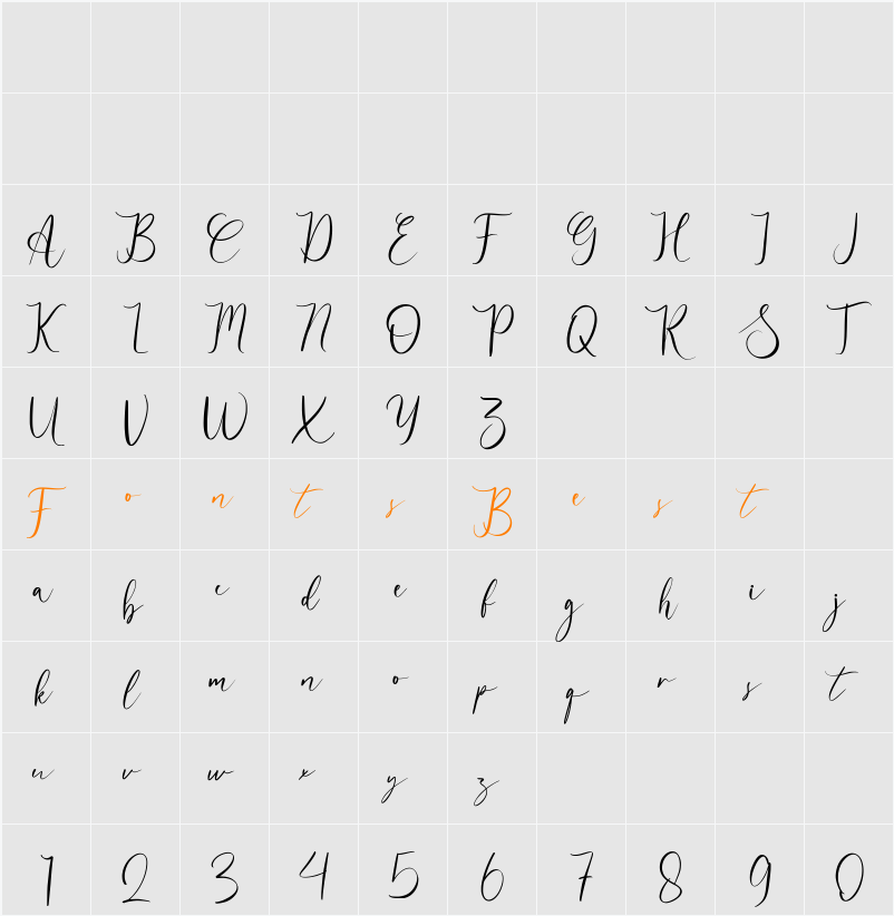 adolide Character Map