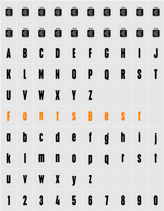 NCL Qikober Demo Character Map