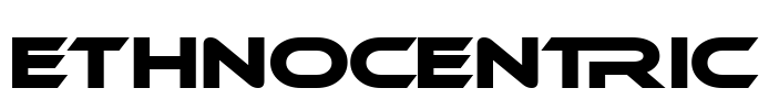 Ethnocentric Font Image