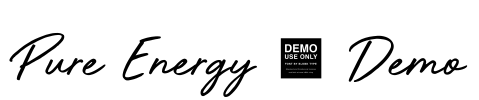 Pure Energy - Demo Font Image