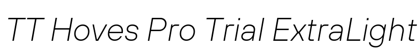 TT Hoves Pro Trial ExtraLight