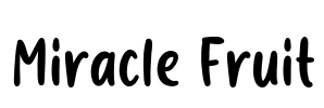 Miracle Fruit