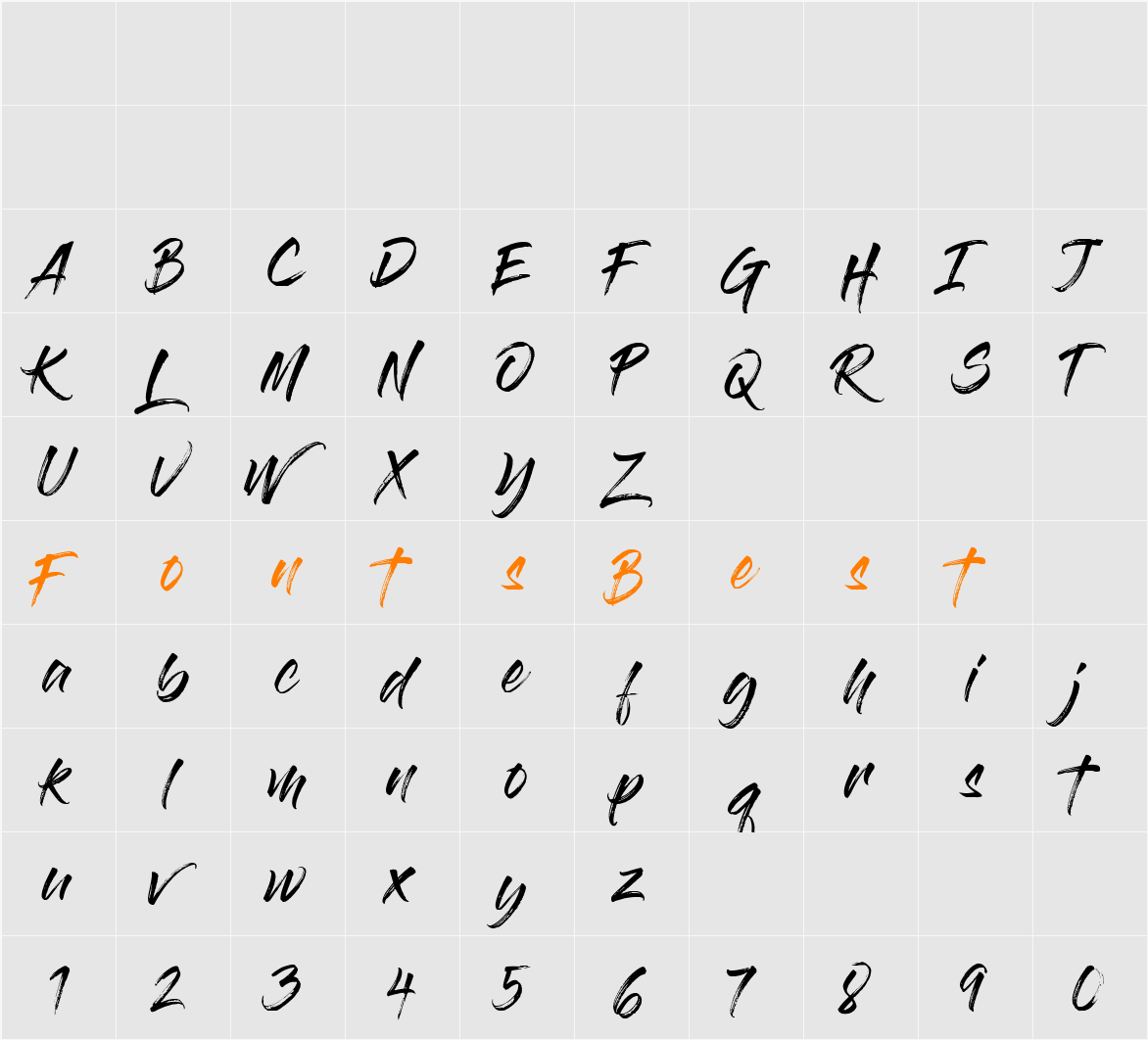 Gloss And Bloom Character Map