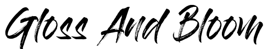 Gloss And Bloom Font Image