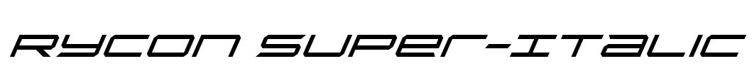 Rycon Super-Italic