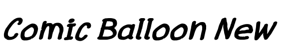 Comic Balloon New