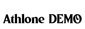 Athlone DEMO Font Image