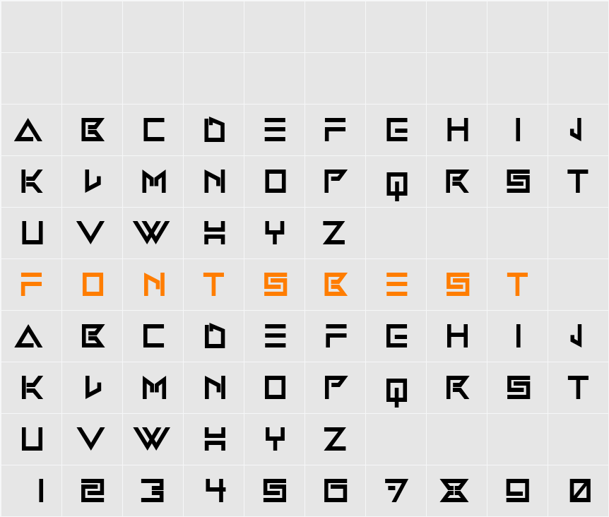 Vittoria Character Map
