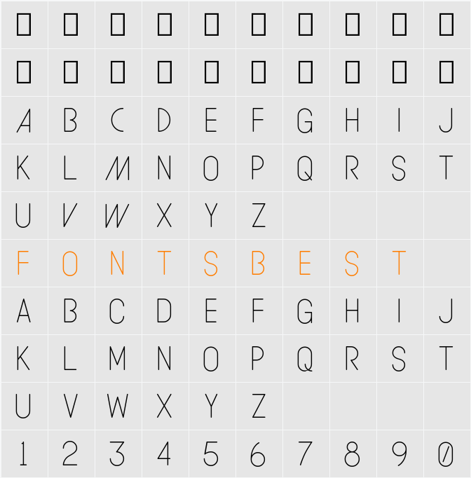 Mission Character Map