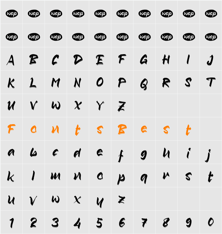 a Always Smile Character Map