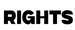 Rights Font Image