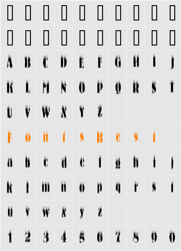 Ko City Character Map