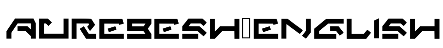 Aurebesh_english Font Image