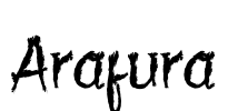 Arafura Font Image