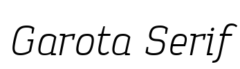 Garota Serif