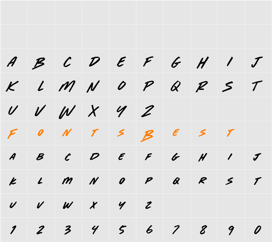 Born Wild - Demo Character Map
