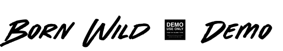 Born Wild - Demo
