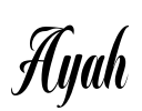 Ayah Font Image