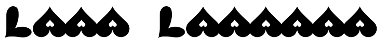 Love Letters Font Image