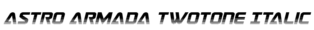 Astro Armada Twotone Italic