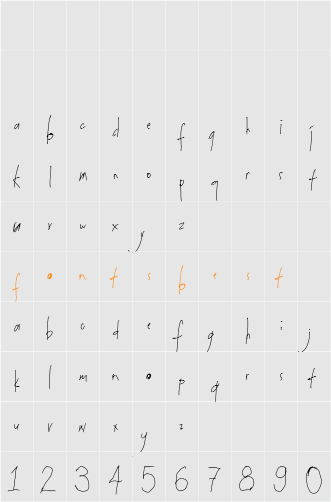 Arkinthor Hands Alternates Ligh Character Map