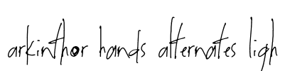 Arkinthor Hands Alternates Ligh