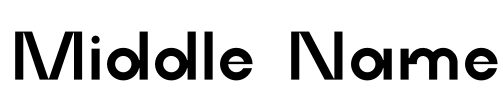 Middle Name