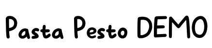 Pasta Pesto DEMO