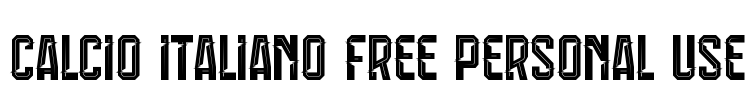 Calcio Italiano Free Personal Use