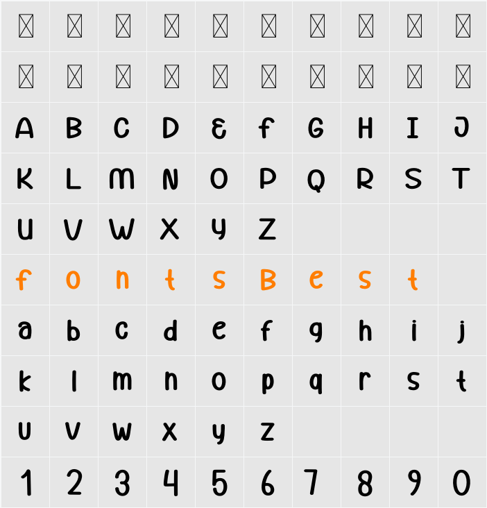 During Character Map