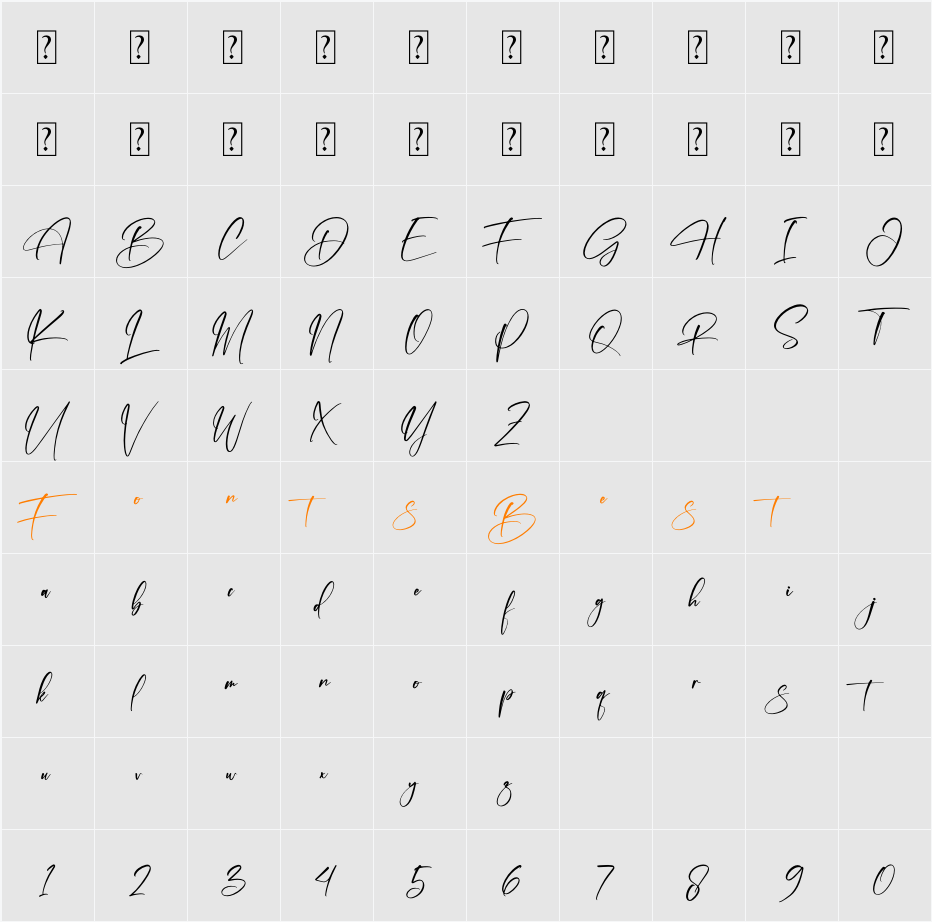 Gantlemind Character Map