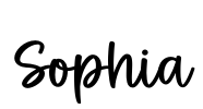 Sophia Font Image