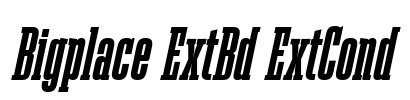 Bigplace ExtBd ExtCond