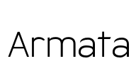 Armata Font Image