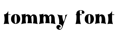 tommy font