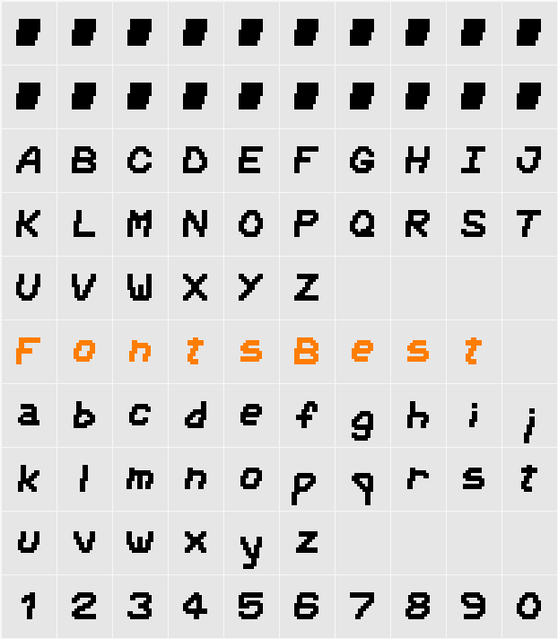 AwfullyDigital Character Map