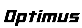 Optimus Font Image