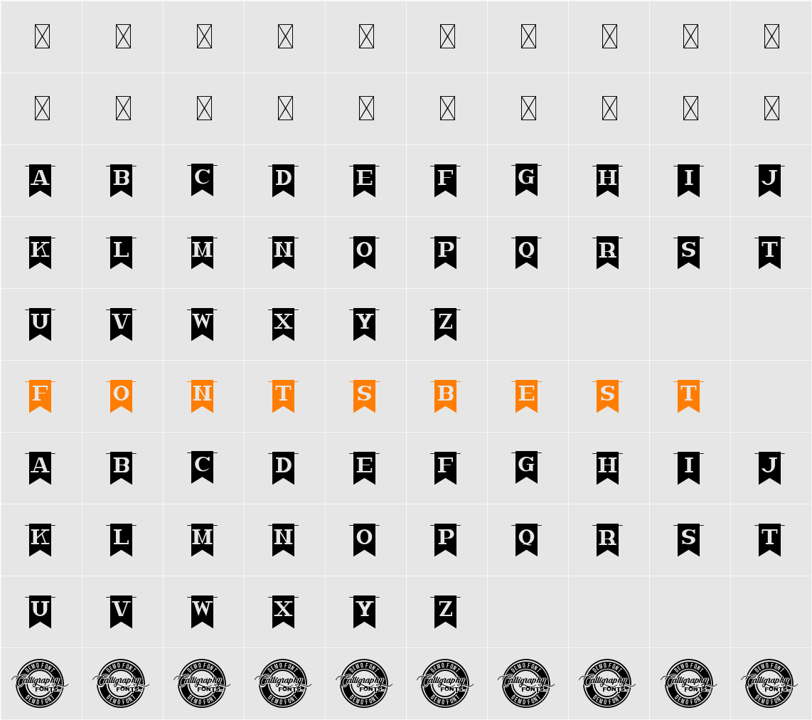 Party Day Demo Character Map