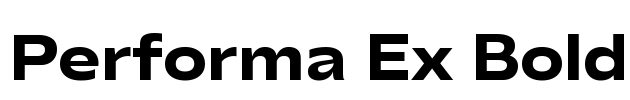 Performa Ex Bold