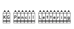 KG Pencil Lettering