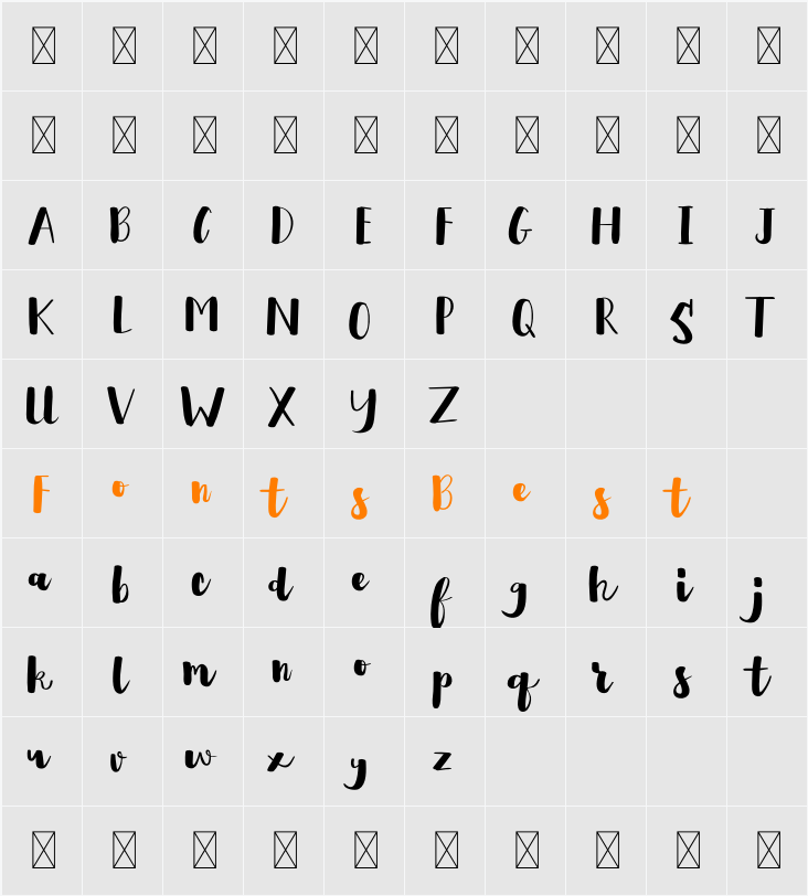 Asmirandah Character Map