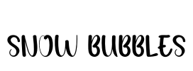 Snow Bubbles